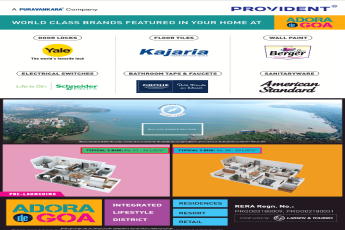 World Class Brands featured in your home at Adora De Goa